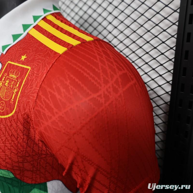 Player Version 25/26 Real Betis Multi-Club White with Colorful Tribute Patchwork Jersey