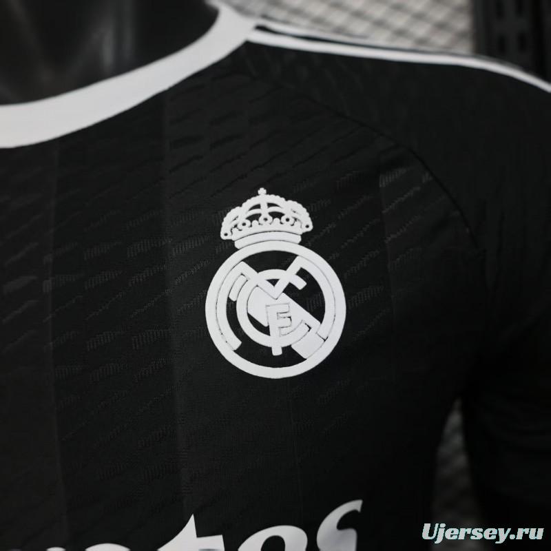 Player Version 25/26 Real Madrid Black Goalkeeper Jersey