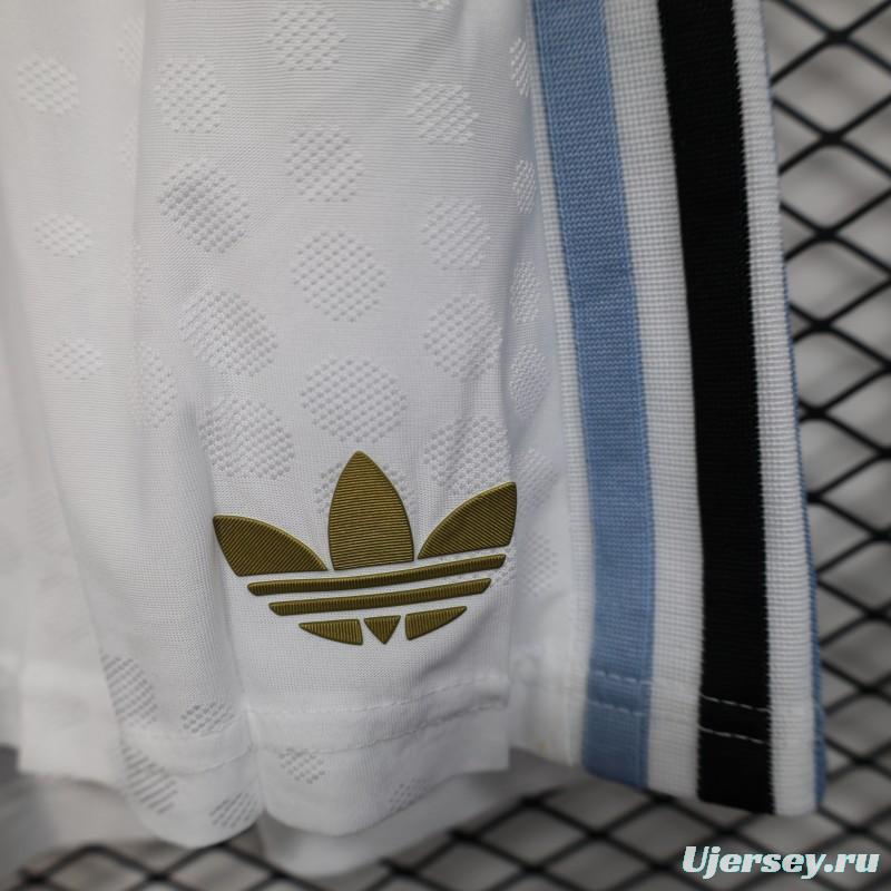 Player Version 2025 Argentina WHITE Shorts