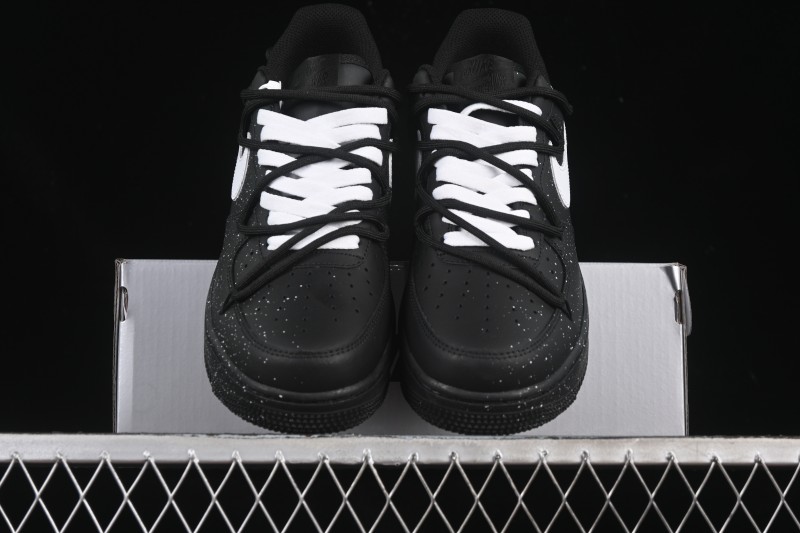 Nike Air Force 1'07 Low White Starry Splatter Casual Sneakers - ZH0316-090