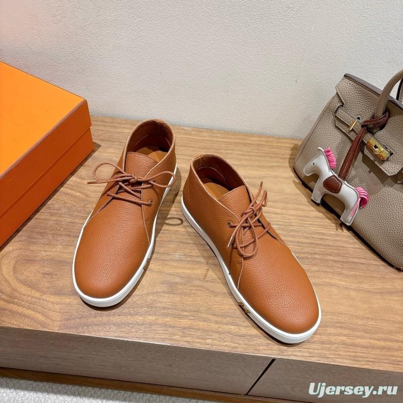 2025 Unisex H Brown Leather Classic Boots AS00380