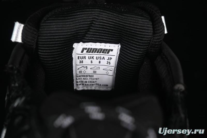 Balenciaga Runner Kith Four Color Retro Casual Shoes - W3RMU1100