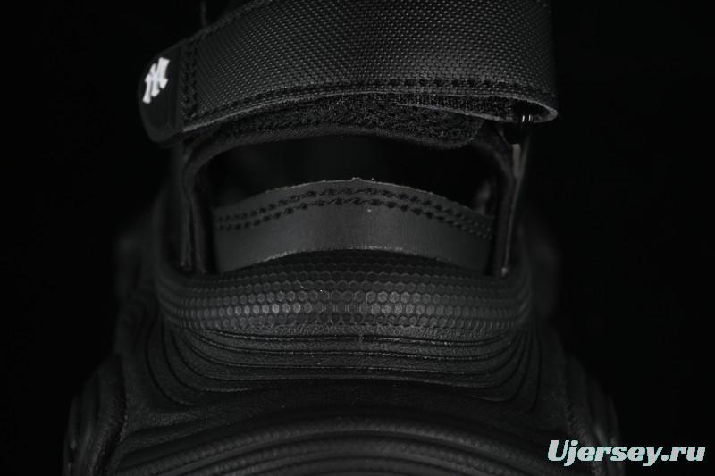 Adidas NY MLB Winner Chunky Mask New York Yankees Height Increase Platform Sandals - 3ASDW015350BKS