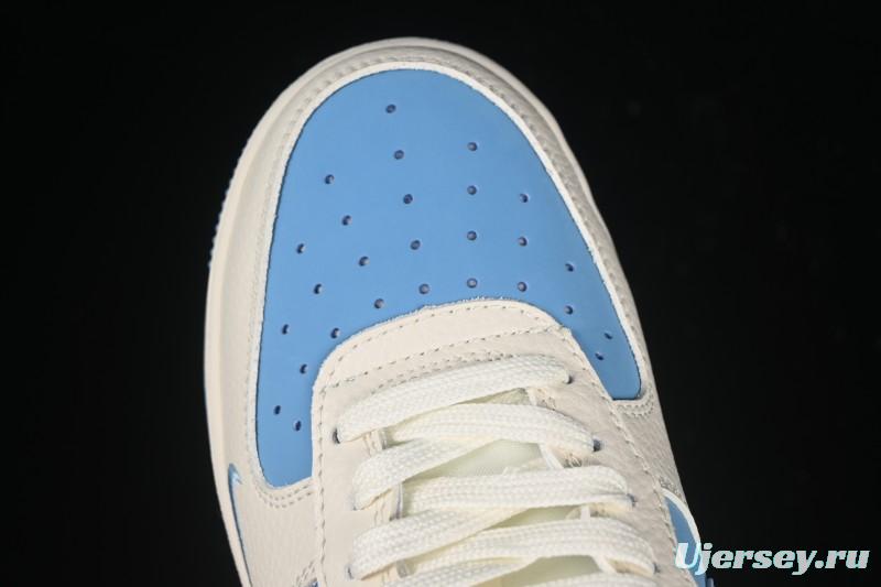 Nike Air Force 1 '07 Low Gucci Collaboration Ice Blue Low-Top Casual Sneakers - DF0188-067