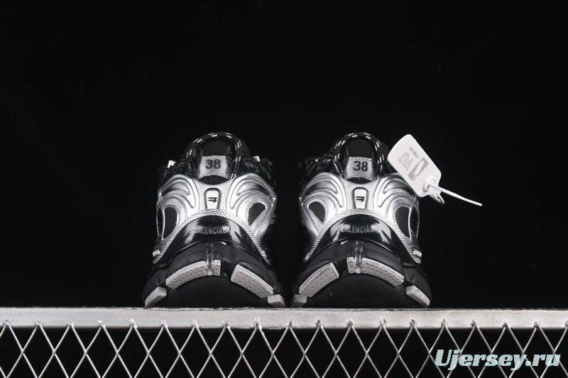 Balenciaga Runner Kith Four Color Retro Casual Shoes - W3RMU1100