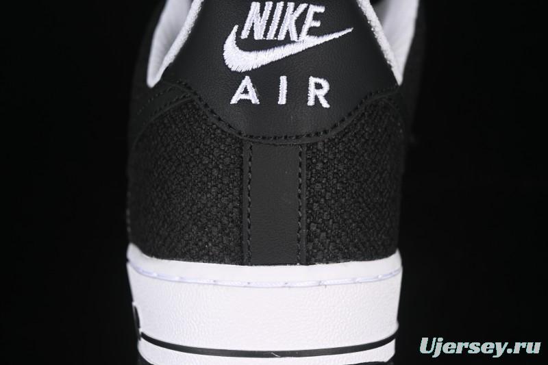 Nike Air Force 1'07 Low Custom Denim Swoosh Casual Sneakers - ZH0316-091