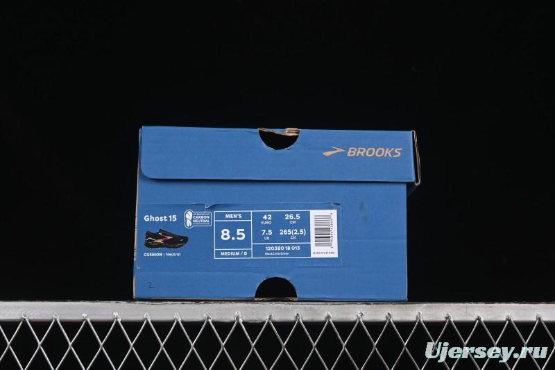 Brooks Ghost 15 Low-Cut Breathable Cushioned Support Casual Running Shoes - 1203801B013