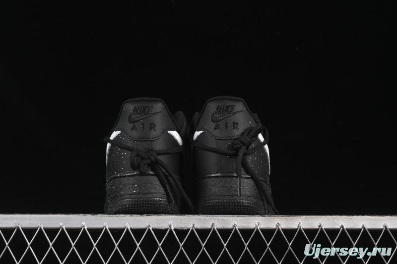 Nike Air Force 1'07 Low White Starry Splatter Casual Sneakers - ZH0316-090