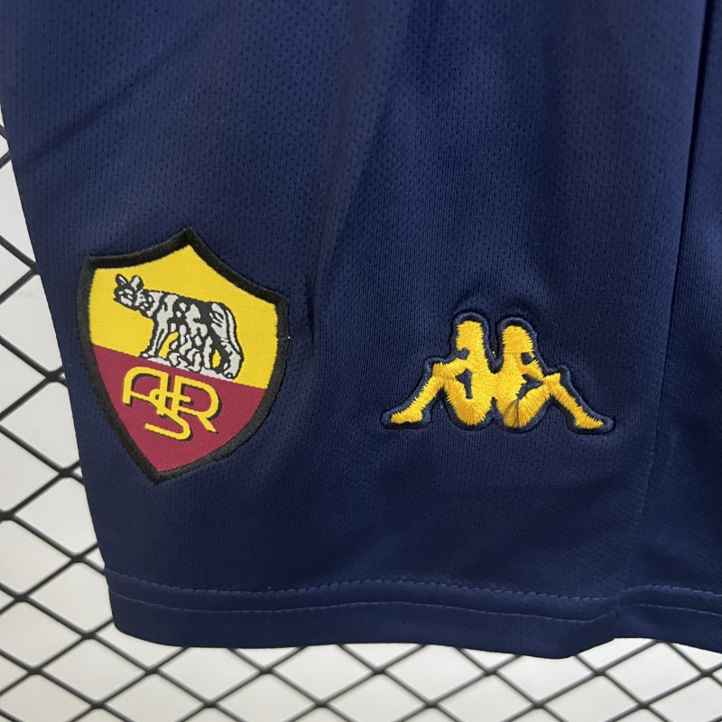 Retro 01/02 Kids Roma Home Size 16-28 Jersey