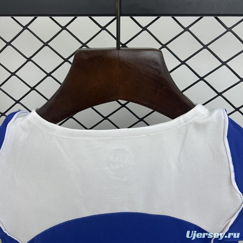 2004 Kids Brazil Away Size 16-28 Jersey