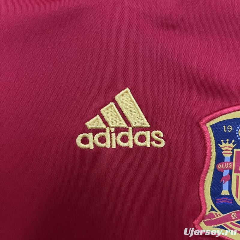 2010 Kids Spain Home Size 16-28 Jersey