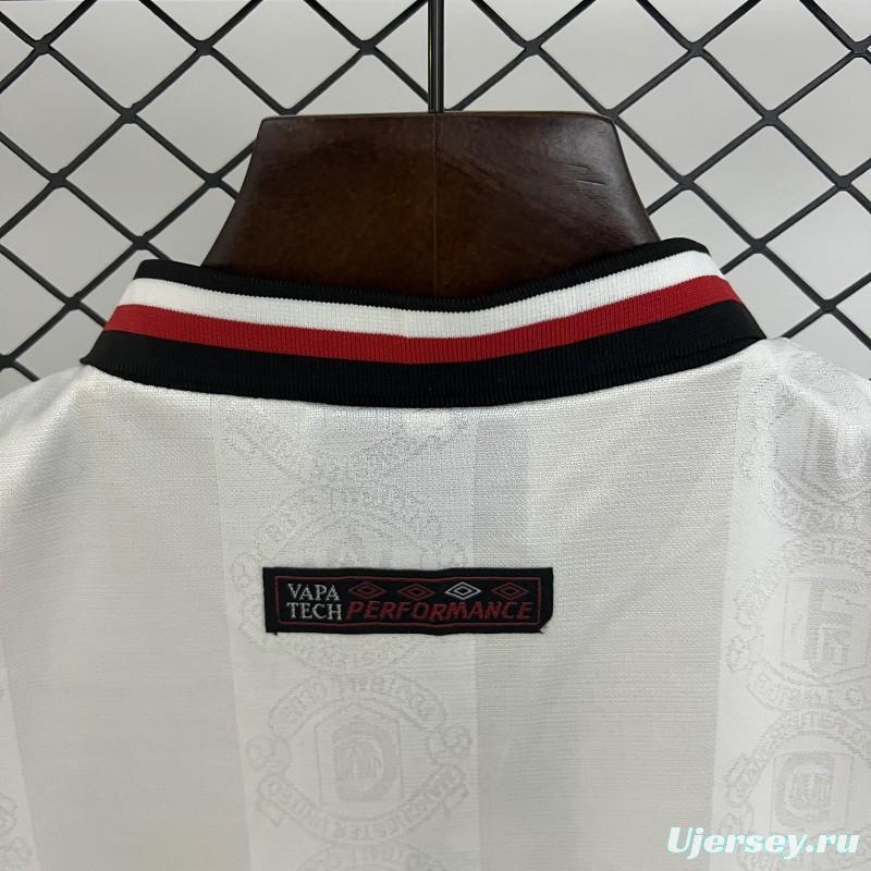 Retro 97/98 Kids Manchester United Away Size 16-28 Jersey