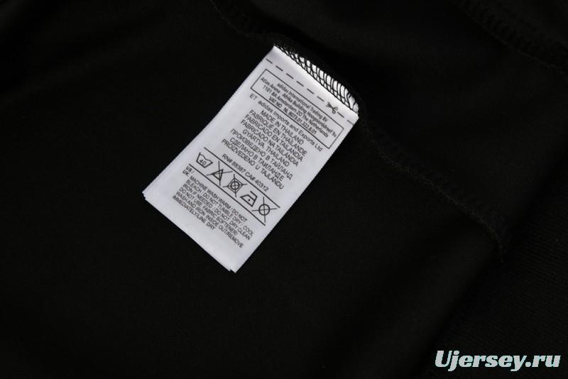 25/26 Manchester United Red/Black Full Zipper Jacket +Long Pants