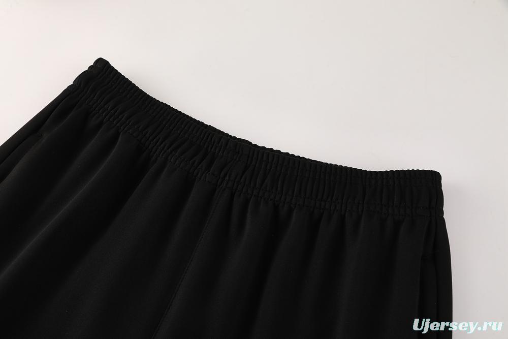 25/26 Borussia Dortmund Black/Yellow Full Zipper Jacket +Long Pants