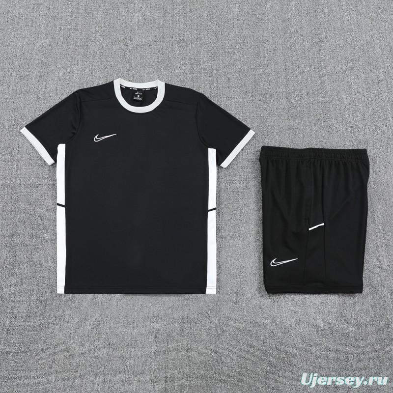 2025 NIKE Black Short Sleeve Jersey + Shorts