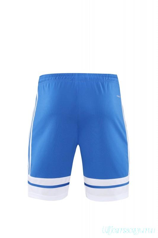 2025 Adidas Blue Short Sleeve Jersey+Shorts