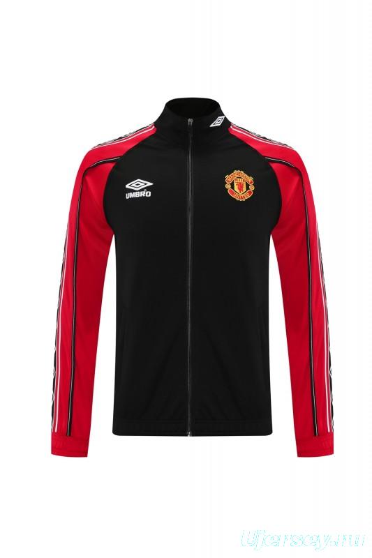 25/26 Manchester United UMBRO Vintage Full Zipper Jacket +Long Pants