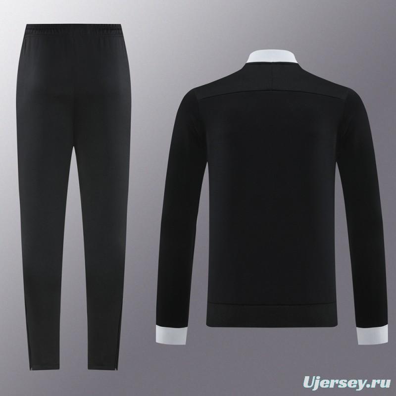 2025 NIKE Black Full Zipper Jacket + Long Pants