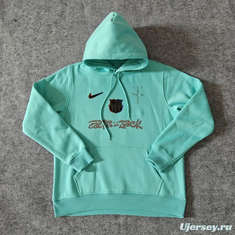 25/26 Barcelona Black Cactus Jack Hoodie -7 Colors