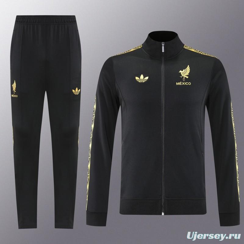 2025 Adidas Black Full Hoodie Zipper Jacket +Long Pants