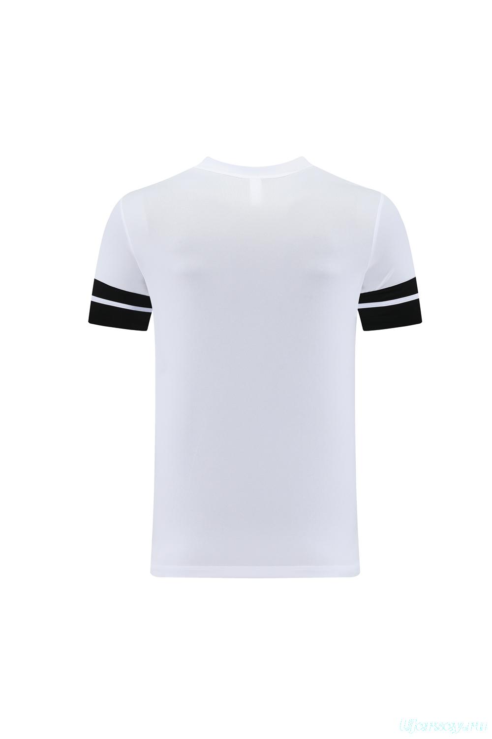 2025 Adidas White Short Sleeve Jersey+Shorts