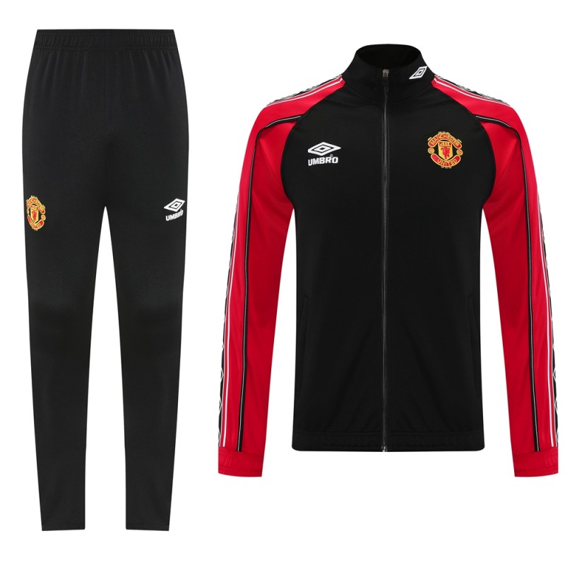 25/26 Manchester United UMBRO Vintage Full Zipper Jacket +Long Pants