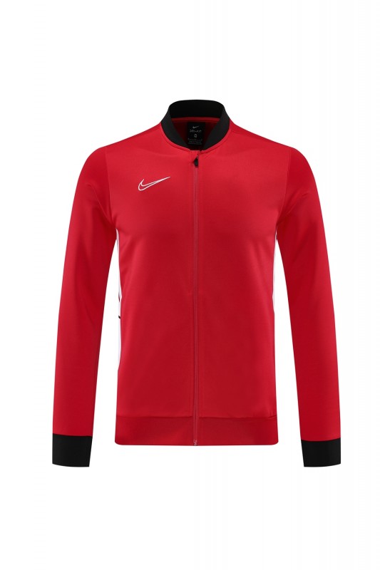 2025 NIKE Red Full Zipper Jacket + Long Pants