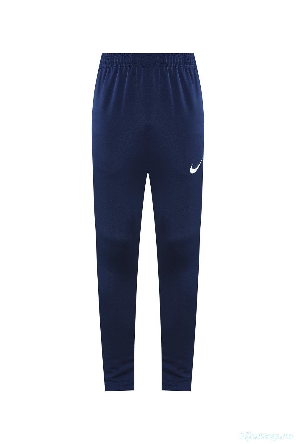 2025 Nike Blue/Navy Full Hoodie Zipper Jacket +Long Pants