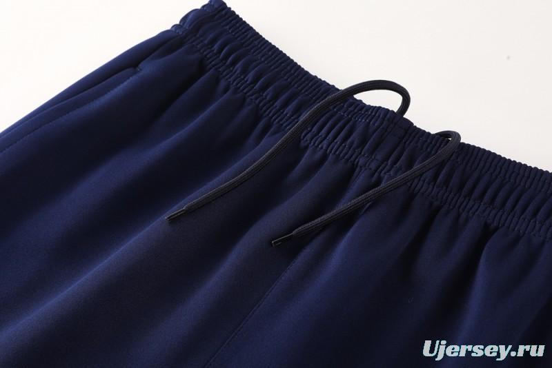 25/26 Olympique Marseille Blue/Navy Full Zipper Jacket +Long Pants