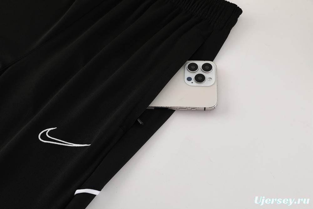 2025 Nike Black Full Hoodie Zipper Jacket +Long Pants