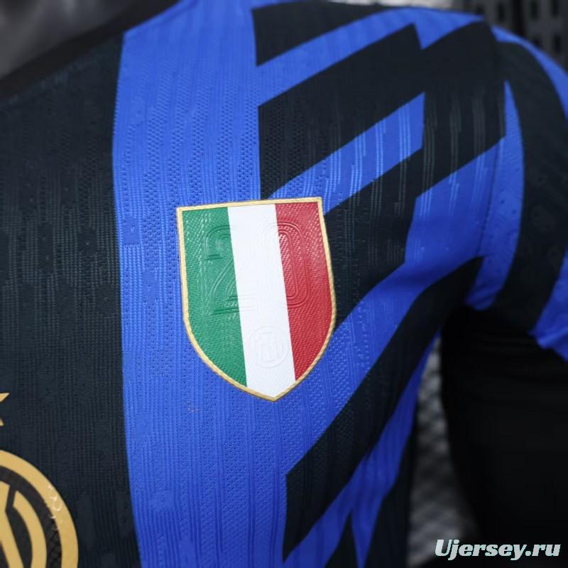 Player Version 24/25 Inter Milan Home Jersey
