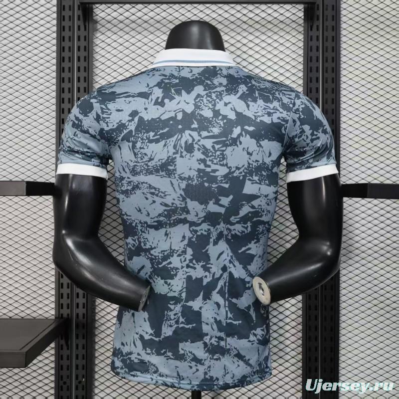 Player Version 25/26 Al-Ahli Gray with Camouflage Pattern Jersey