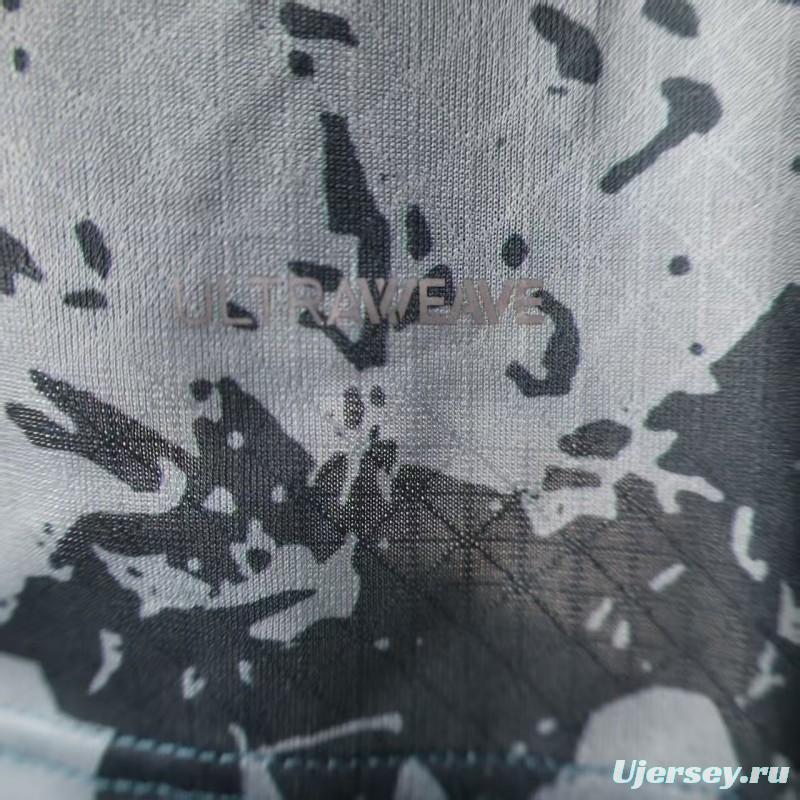 Player Version 25/26 Al-Ahli Gray with Camouflage Pattern Jersey