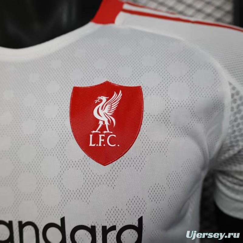Player Version 25/26 Liverpool Away White Jersey