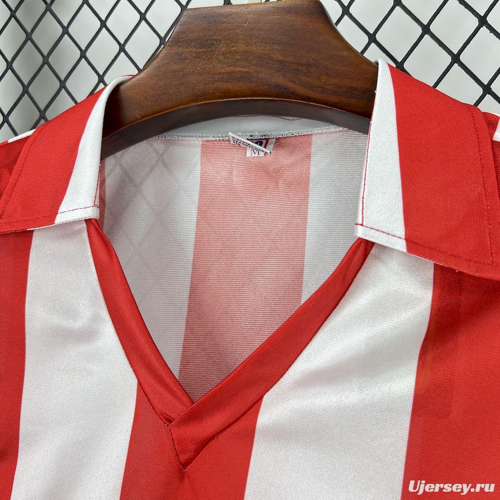 1982/83 Atletico Madrid Home Retro Jersey