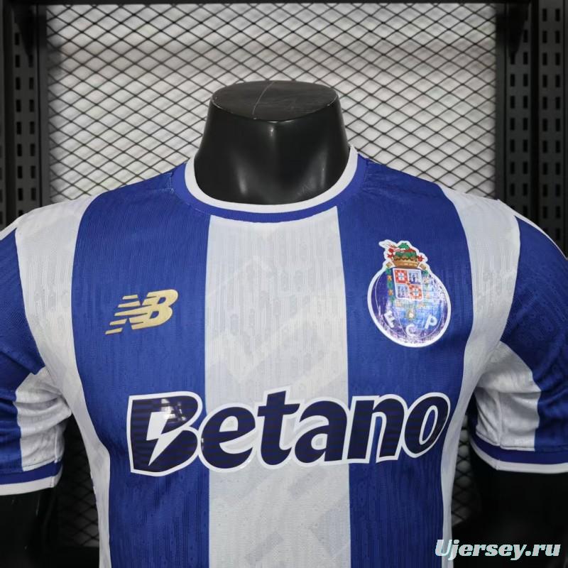 Player Version 25/26 Porto Home Jersey