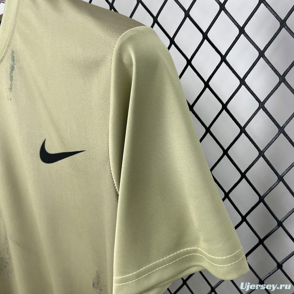 2025 NIKE Pea Green T-Shirt #1045