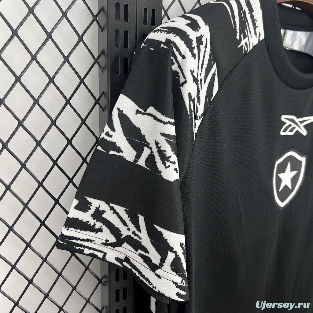 2025/26 Botafogo Black Pre-match Training Jersey Jersey