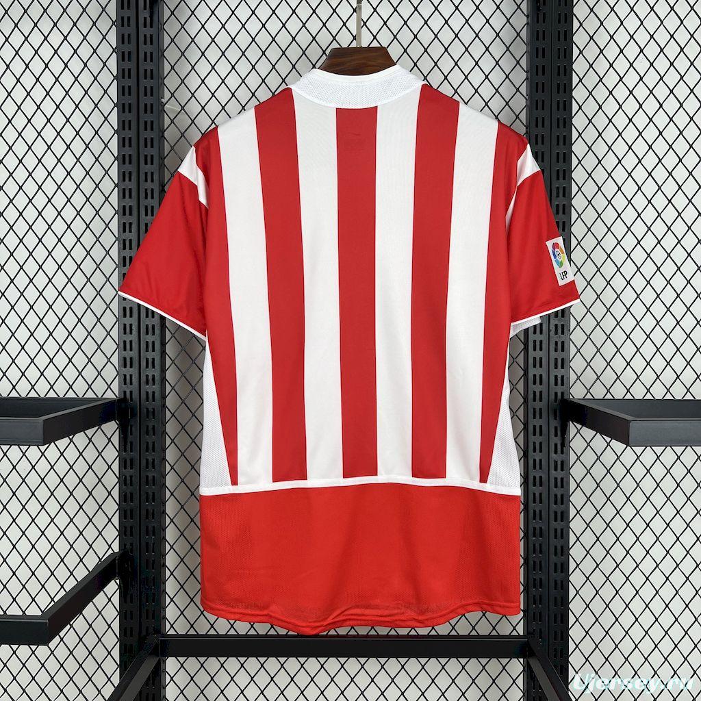 2002/03 Atletico Madrid Home Retro Jersey