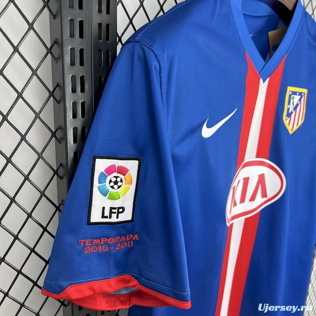 2010/11 Atletico Madrid Away Retro Jersey