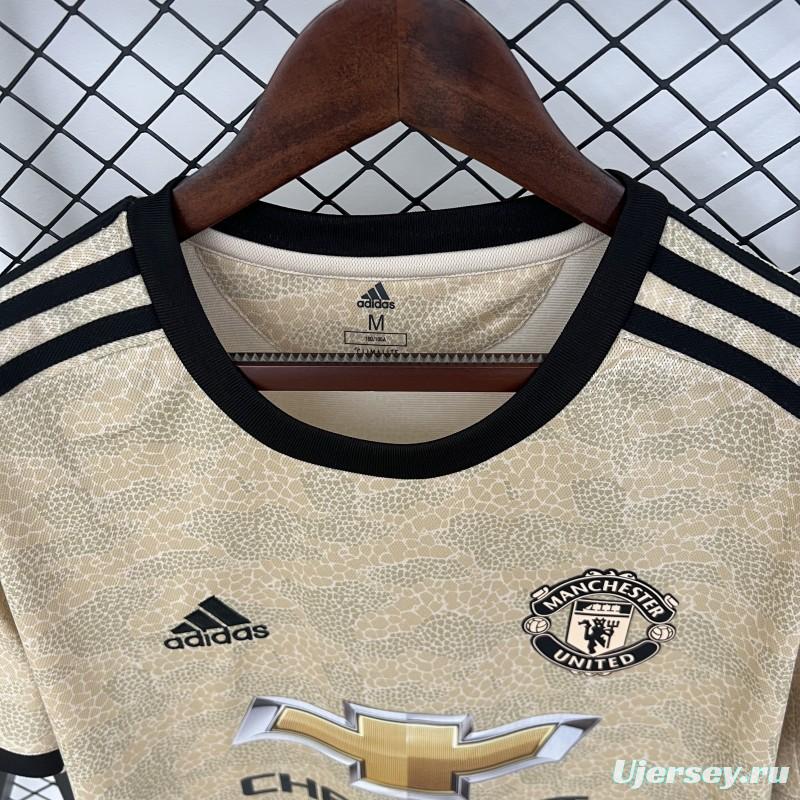 19/20 Retro Manchester United Away Jersey