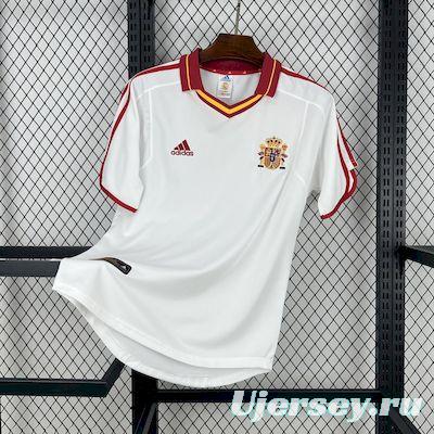 Retro 1998 Spain Away Jersey