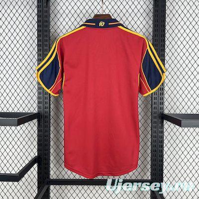 Retro 1998 Spain Home Jersey