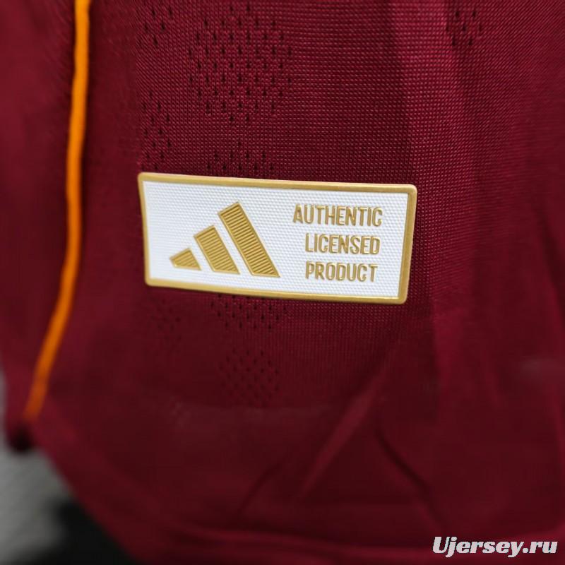 Player Version 25/26 Roma Home Jersey