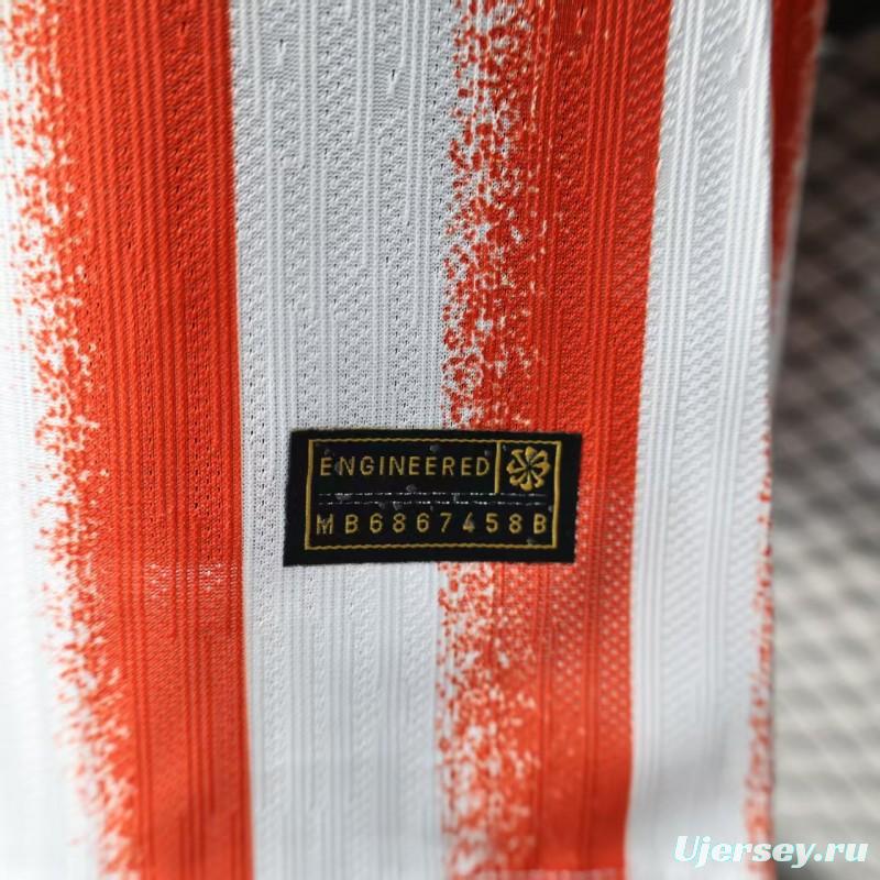 Player Version 25/26 Inter Milan Red/White Stripe Special Jersey