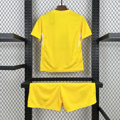 2025/26 Kids Atletico Madrid Yellow Goalkeeper Jersey