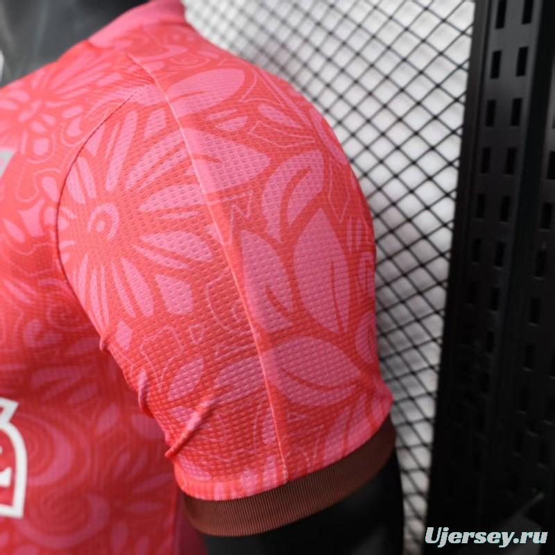 Player Version 25/26 CD Palestina Pink Jersey