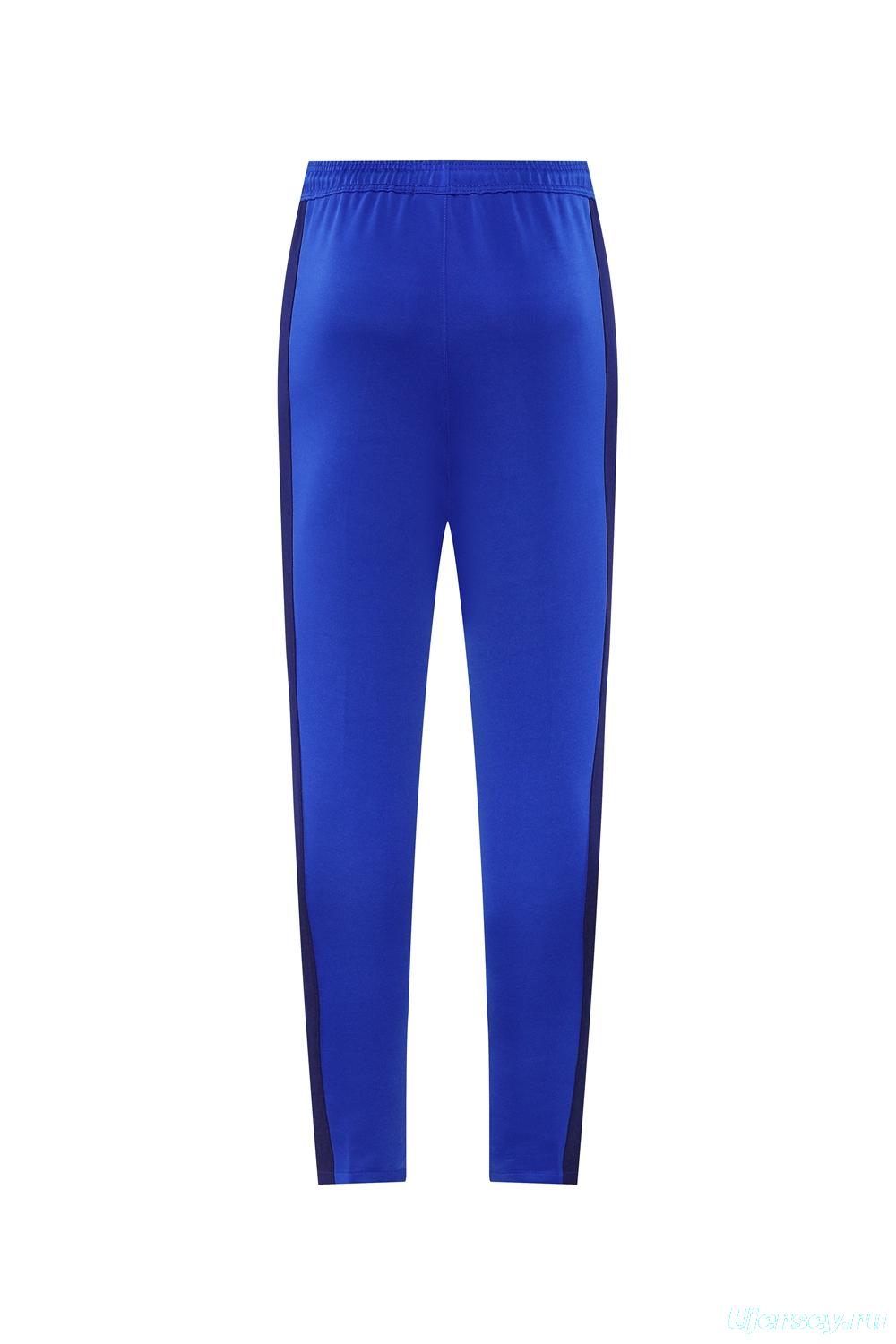 2025 NIKE Blue/Navy Full Zipper Jacket + Long Pants