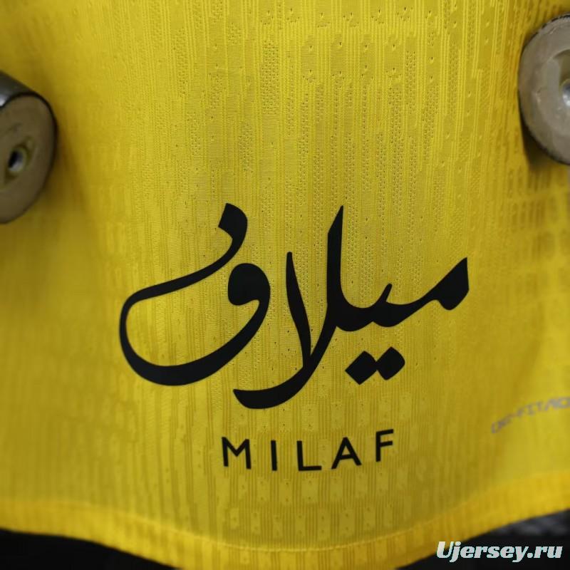 Player Version 25/26 Al-Ittihad Home Jersey