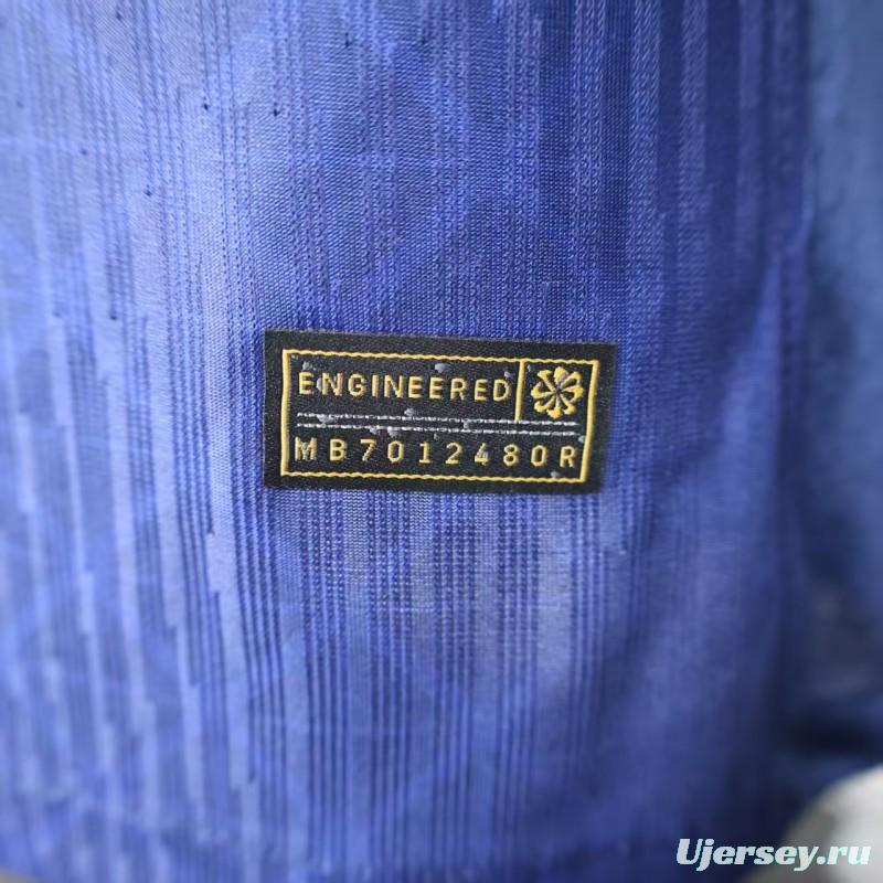 1 Star Player Version 25/26 PSG Home Jersey With Match Date Printing